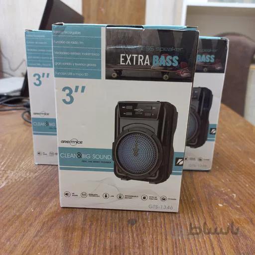 اسپیکر بلوتوثی مدل GTS-1346 ا GTS-1346 Bluetooth Speaker