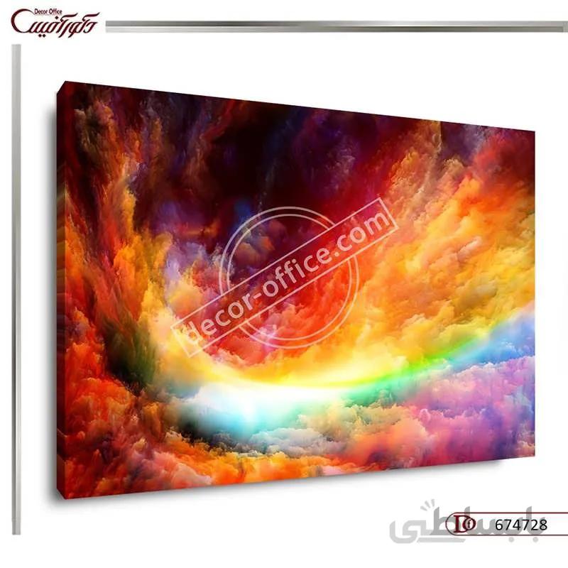 تابلو دیواری انتزاعی 4728 ا Abstract wall painting 4728