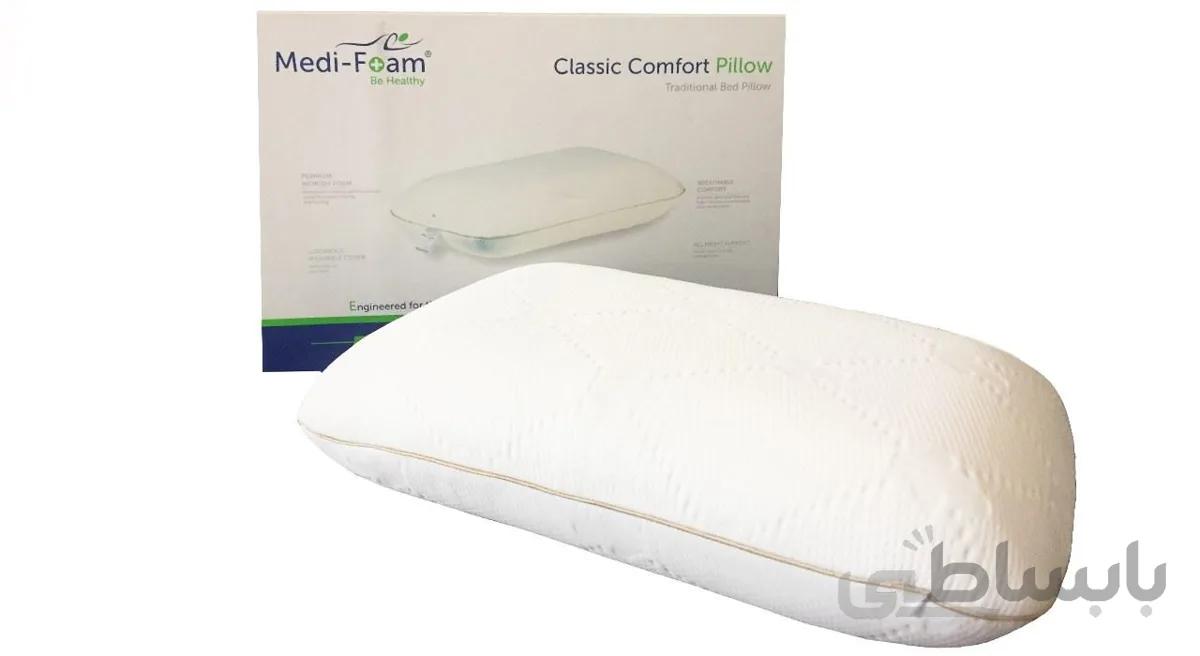 بالش طبی مدی فوم مدل کلاسیک کامفورت MEDI FOAM CLASSIC COMFORT MEDICAL PILLOW ا MEDI FOAM CLASSIC COMFORT MEDICAL PILLOW