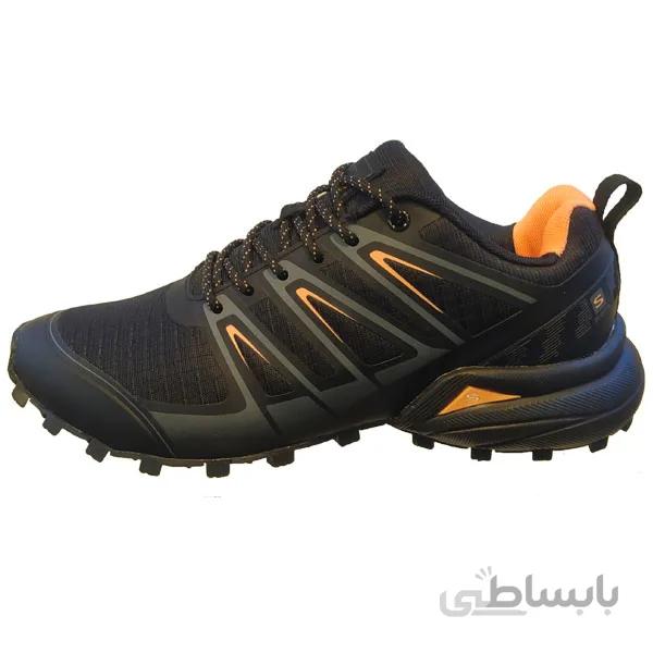 کفش پیاده روی زنانه مدل RONI BLACK ORANGE - 38