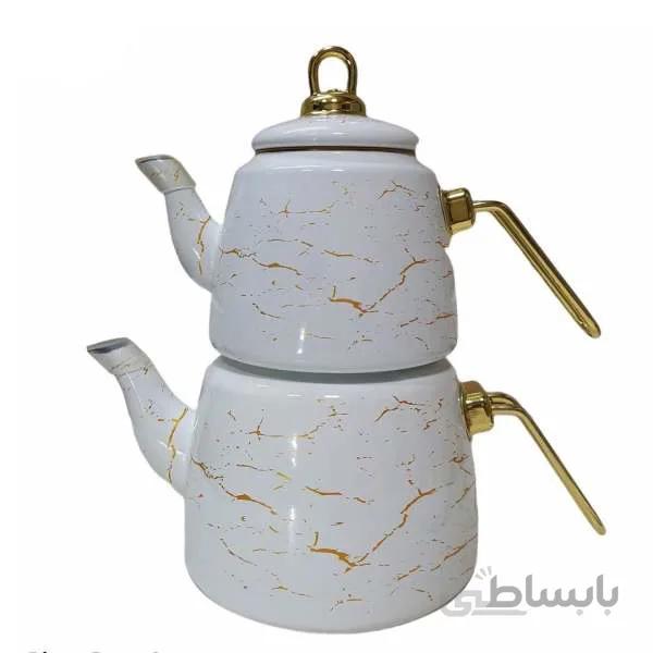 کتری قوری طح سنگی ماربل