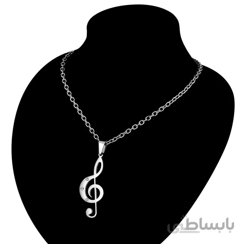 گردنبند نت موسیقی کد 7077