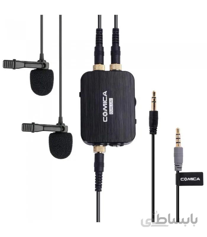 میکروفون یقه ای دوبل کامیکا DUAL.LAV D03