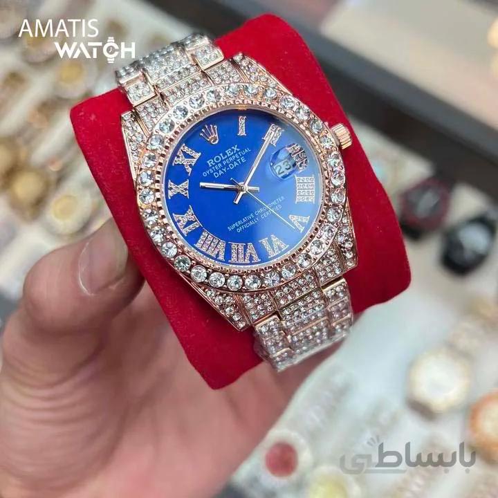 ساعت مچی فول نگین رولکس مدل Rolex Day_Date 4236A