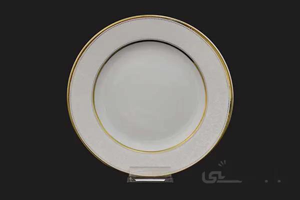 گود 23 ( خورشت خوری ) چینی تقدیس قالب گرد یوری طلا