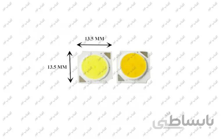 ال ای دی 3 وات COB قطر 20 میلی متر