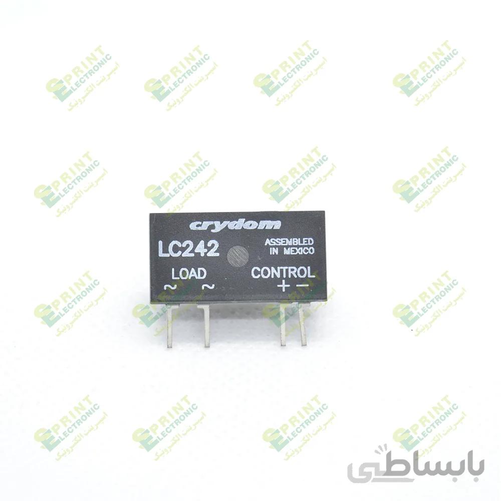 رله الکترونیکی SSR روبردی 4 پایه تک فاز 2 آمپر DC/AC