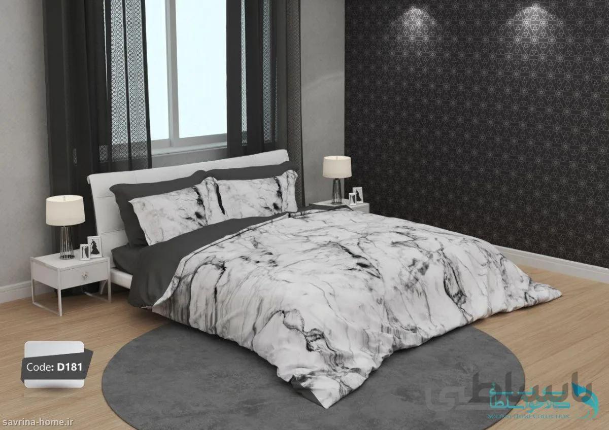 روتختی دو نفره طرح سنگ مرمر برند ترکسان کد D181