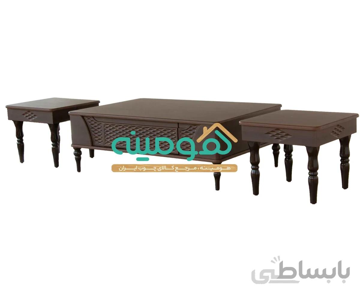 جلو مبلی عسلی مدل تینا