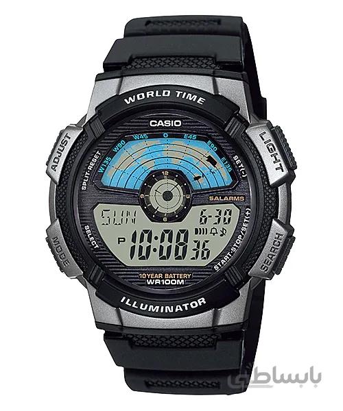 ساعت مچی مردانه AE-1100W-1AVDF کاسیو با کد AE-1100W-1AVDF ا AE-1100W-1AVDF