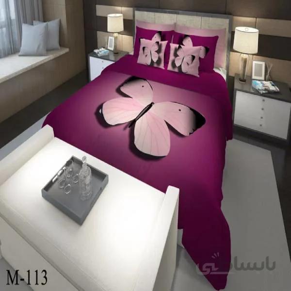 روتختی سه بعدی ساتن ابریشم ترک طرح مدرن - کد M 113