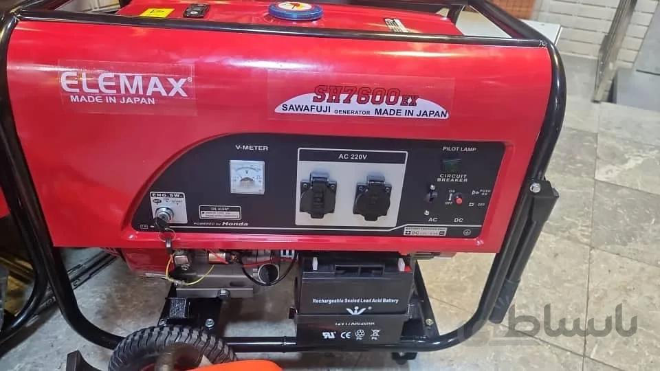 موتوربرق المکس 7/5کیلو وات مدل SH7600EH ا ELEMAX SH7600EH
