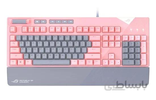 کیبورد مکانیکی مخصوص بازی ایسوس مدل ROG Strix Flare ا ASUS ROG Strix Flare Mechanical Gaming Keyboard