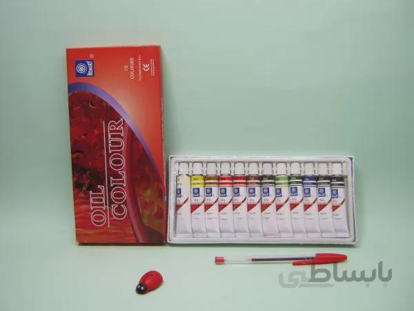 رنگ روغن 12 رنگ مموری