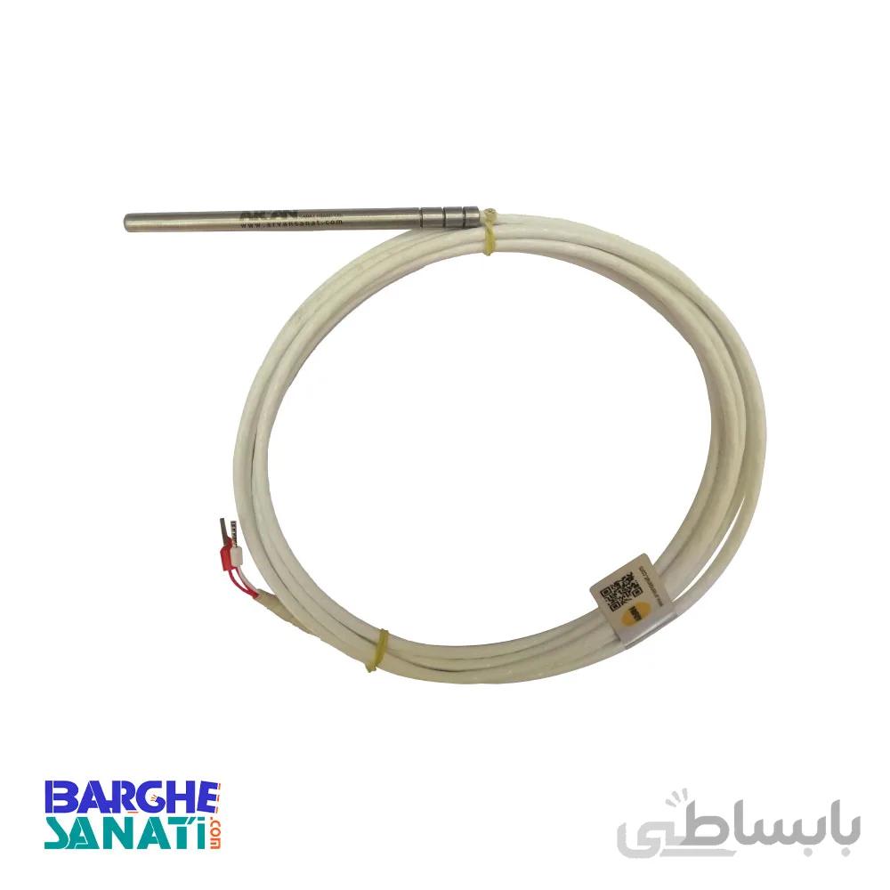 سنسور PT100 سه سیمه برند آروان صنعت مدل RF2-B0F5-OS3