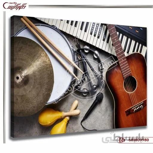 تابلو دکوراتیو موسیقی 9980 ا Decorative music table 9980