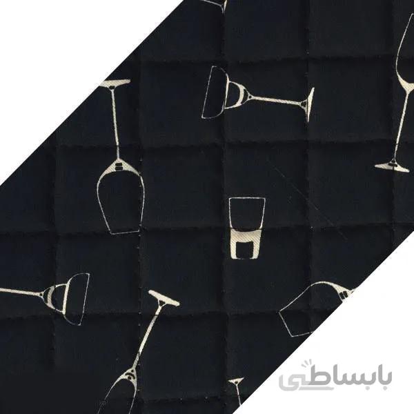 زیر بشقابی چاپی رزین تاژ طرح گلس