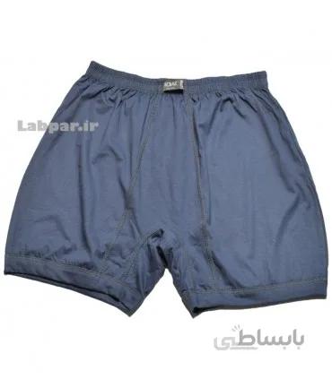 شورت مردانه نخی پادار Adak آداک کد 190 طوسی