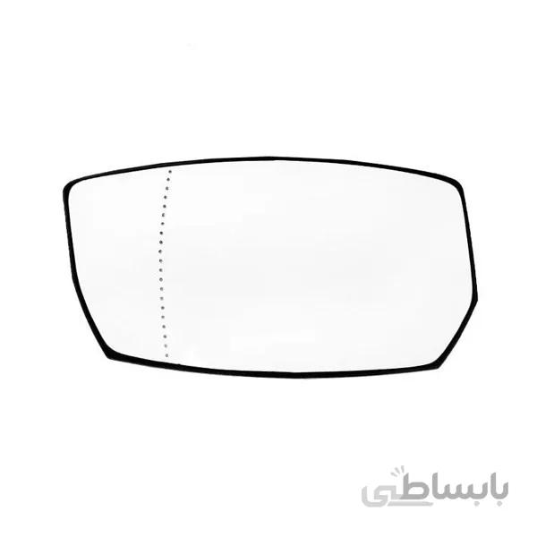 شیشه آینه جانبی چپ خودرو مدل SOR-L-02 مناسب برای سمند سورن