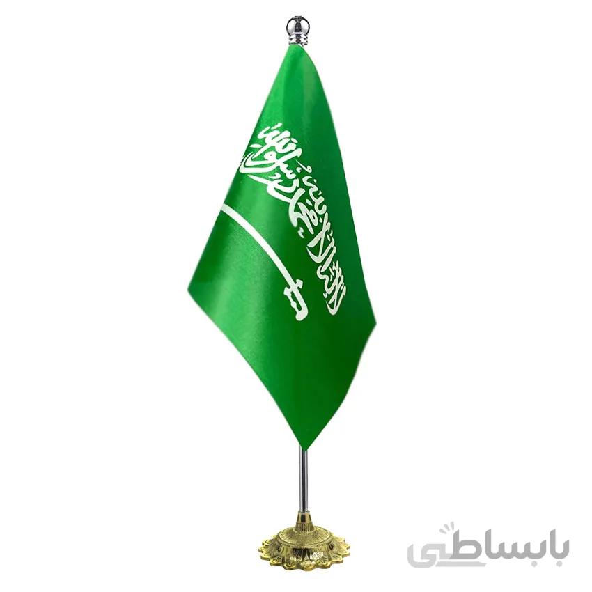 پرچم تشریفات کشور عربستان