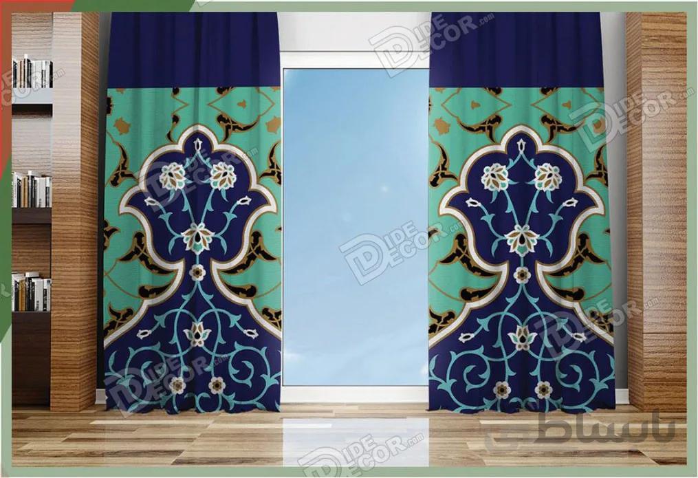 پرده پانچ کلاسیک کد P-37