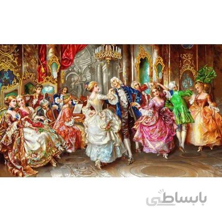نخ و نقشه تابلو فرش طرح فرانسوی کد 160