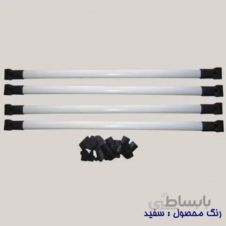 باربند میله ای x33 سفید