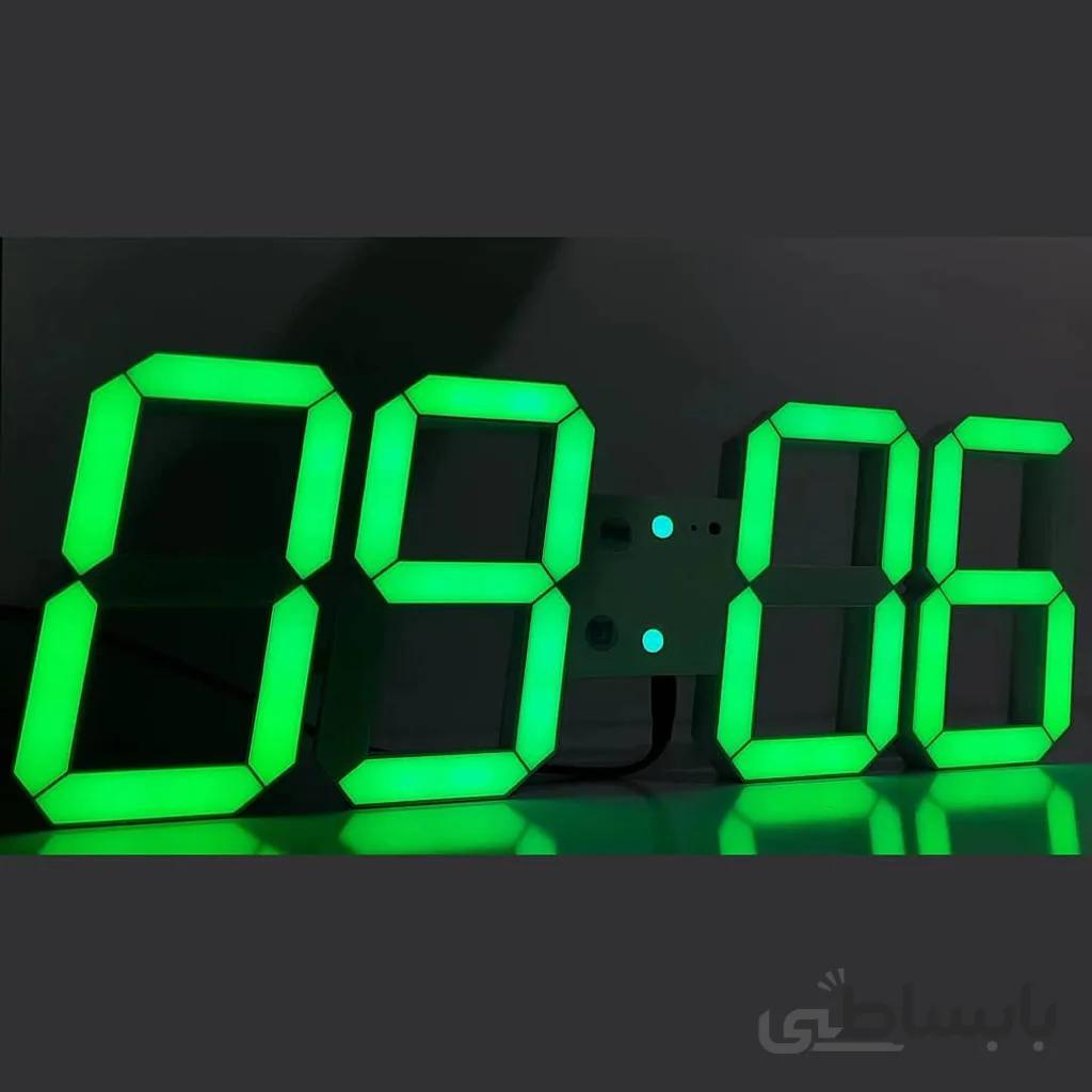 ساعت دیواری LED