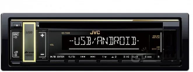 jvc kd t408پخش صوتی جی وی سی ا JVC