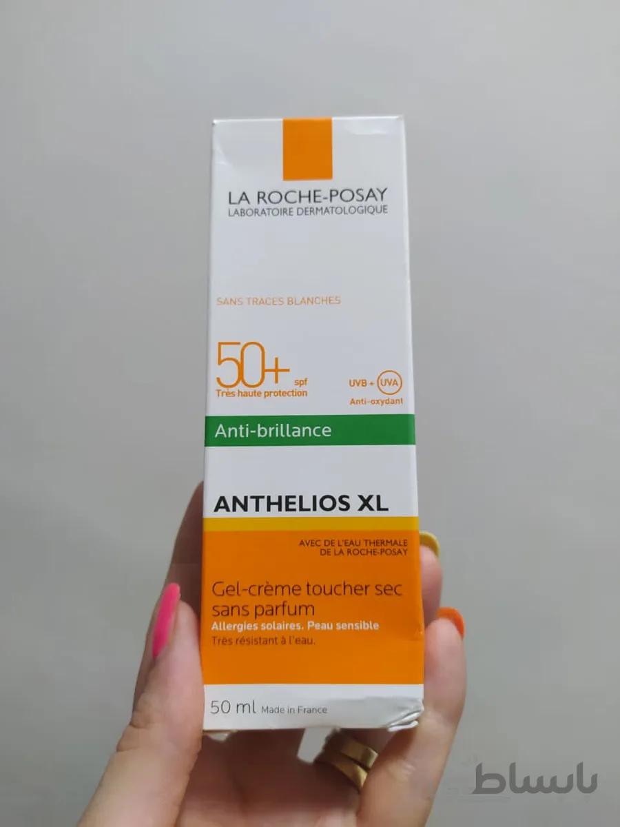 ژل کرم ضد آفتاب و ضد براقی SPF50 لاروش پوزای ا La Roche-Posay Anti-Shine Anthelıos Xl Spf 50
