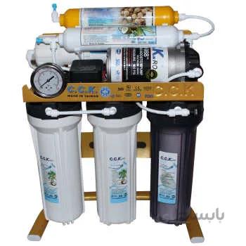 دستگاه تصفیه کننده آب خانگی سی سی کا مدل RO GOLD 2019 ا CCK RO GOLD 2019 Water Purifier