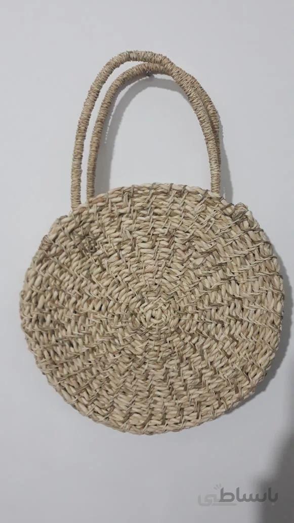 کیف حصیری دستی کد ۱۰۳۵۷