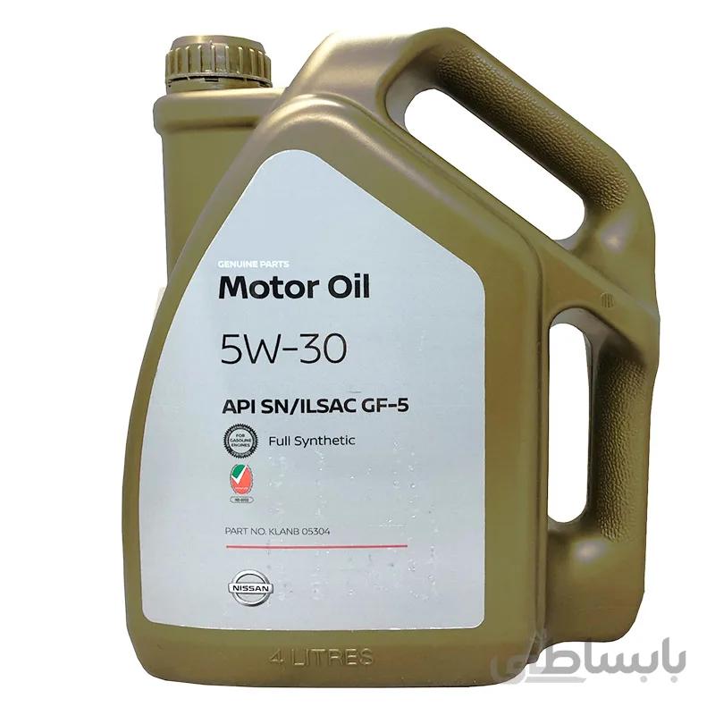 روغن موتور نیسان ۵W-30 SN چهار لیتری – Nissan
