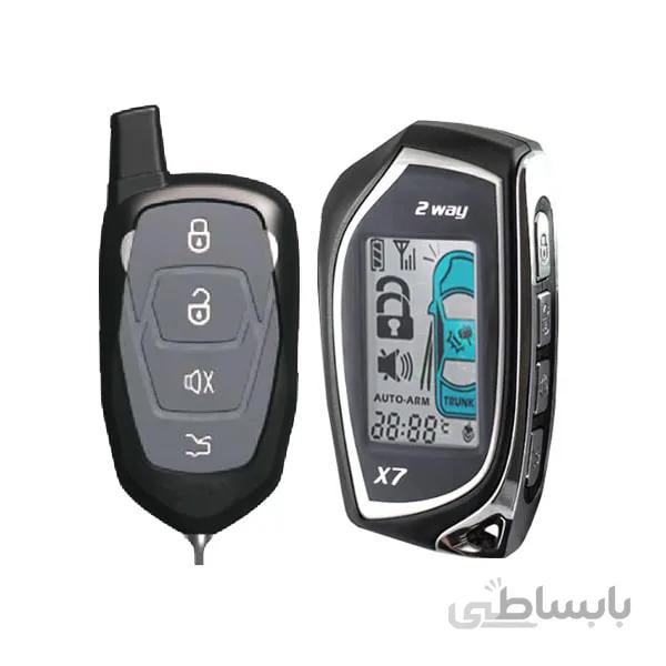 دزدگیر خودرو اکتیو مدل X7 single