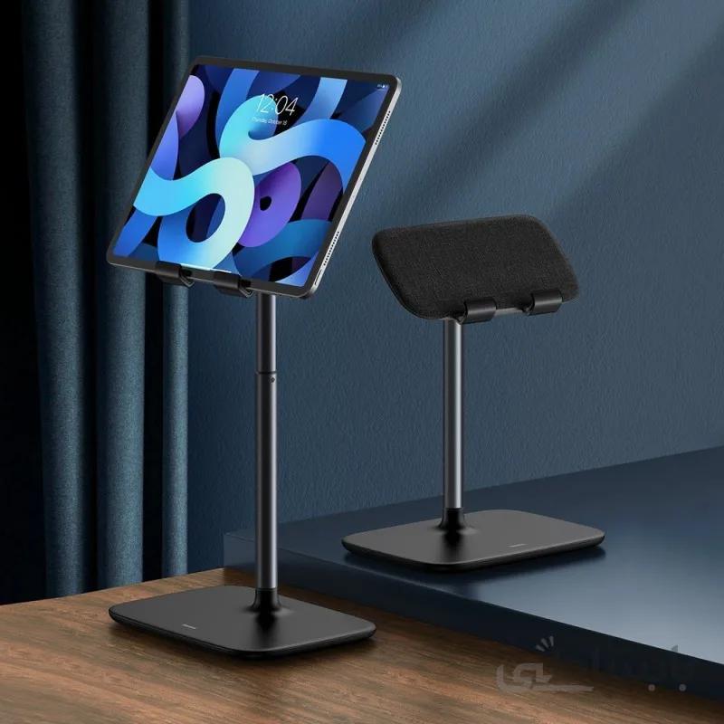 هولدر و پایه نگهدارنده تلسکوپی بیسوس Baseus Indoorsy Youth Tablet Desk Stand SUZJ-01 مناسب تبلت