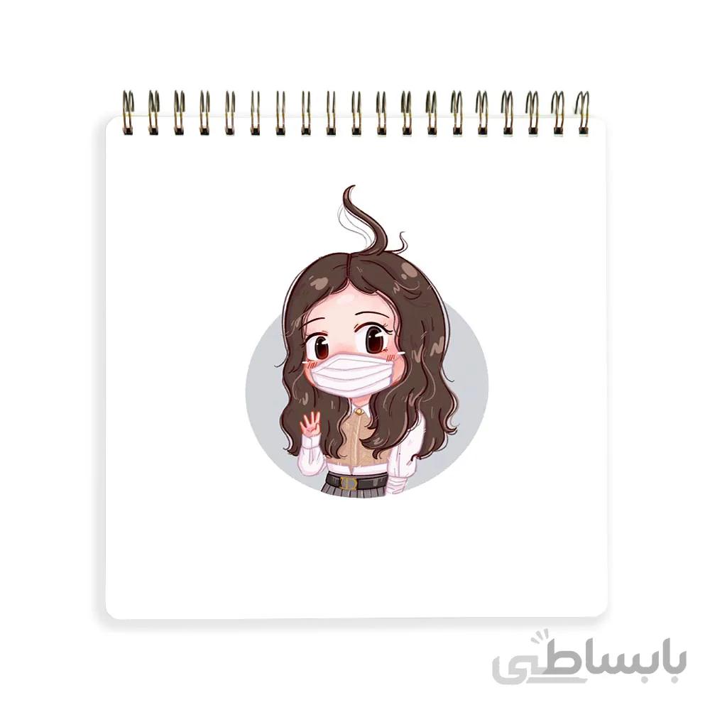 دفترچه يادداشت black pink کد 10100214