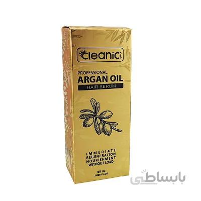 سرم موی آرگان کلینیک مناسب موهای خشک و آسیب دیده 60 میلی لیتر ا CLEANIC Hair Serum