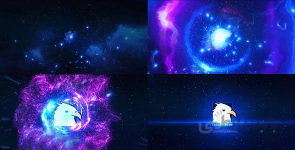 پروژه آماده افترافکت : لوگو انفجار در فضا Space Explosion Logo Opener 16085414