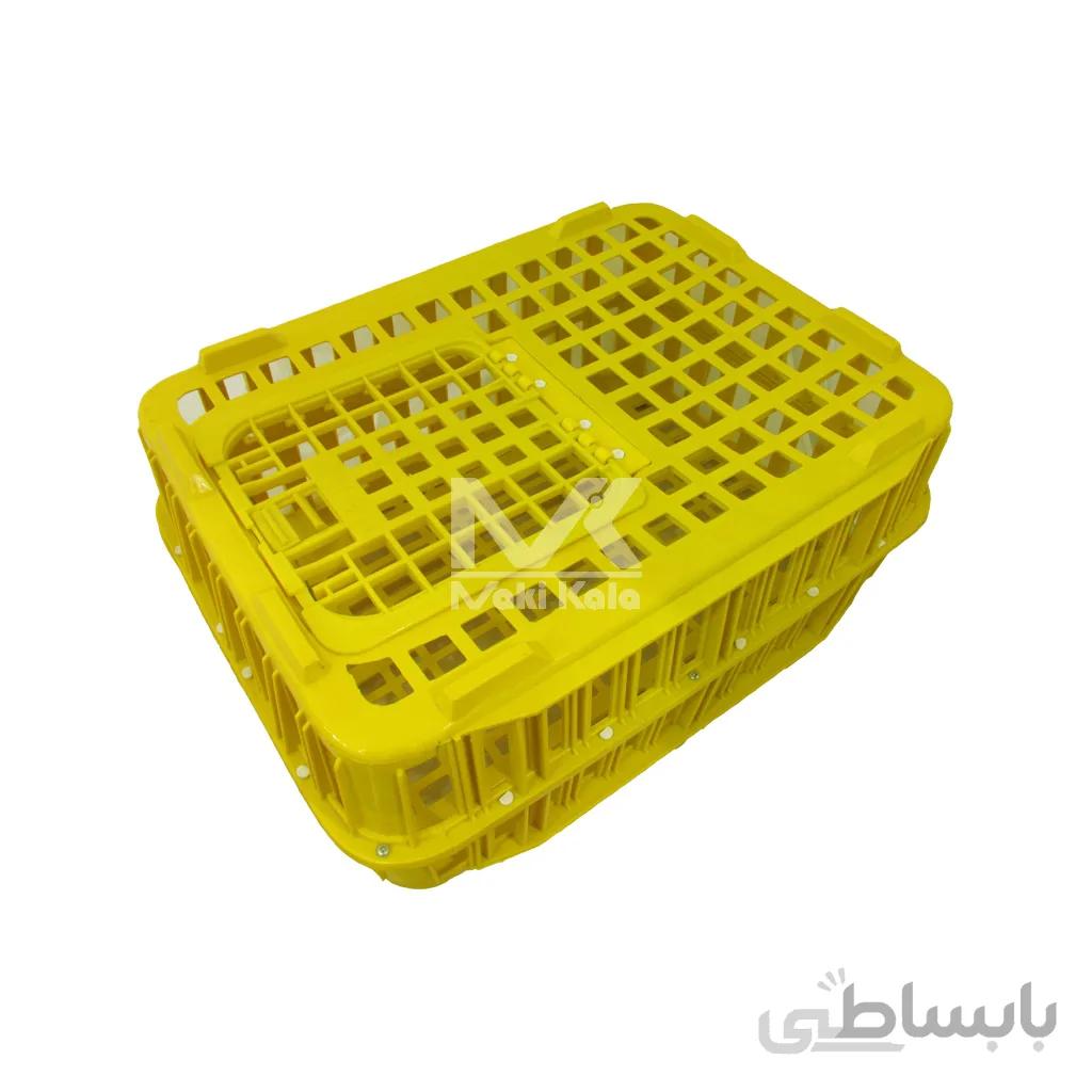 سبد حمل مرغ زنده سفید