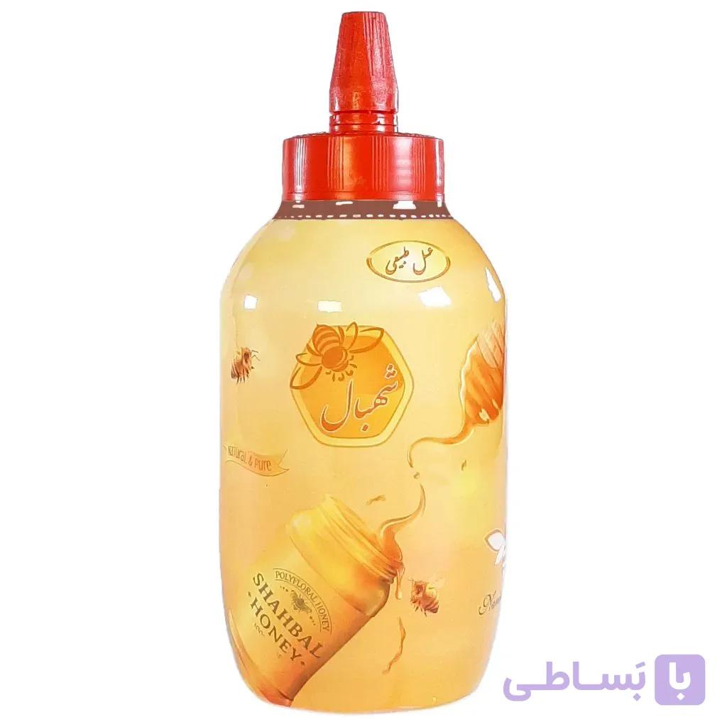 عسل طبیعی تک گل 1000 گرمی شهبال در کارتن 6 عددی ا shahbal honey 1000gr