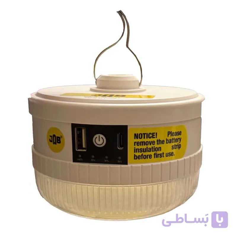 چراغ قوه شارژی جاب مدل JB-80WT با نور مهتابی — تصویر 1