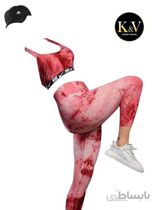 ست نیمتنه لگ سلولیتی طرح دار NIKE ا NIKE patterned cellulite leg half set