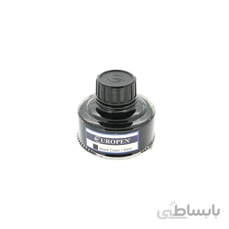 جوهر خودنویس یوروپن مدل Ink Bottle مشکی
