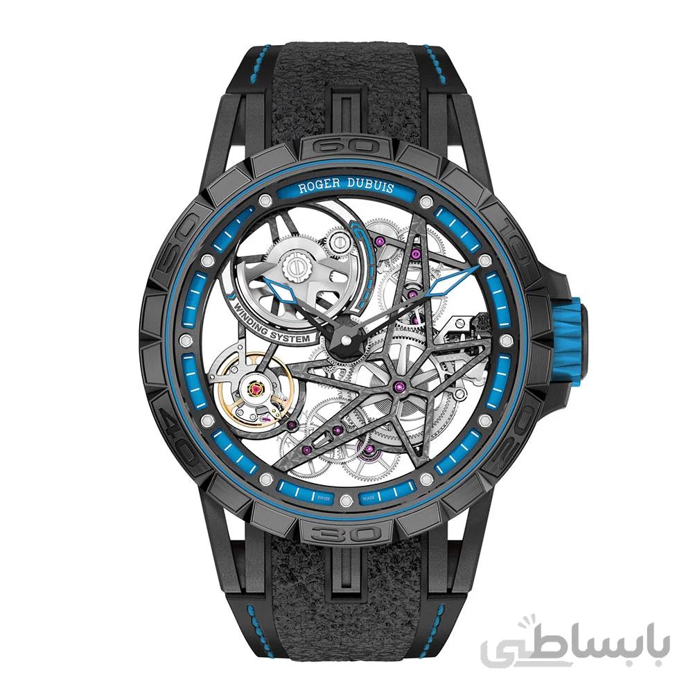 ساعت مچی مردانه راجر دابیوس مدل Roger Dubuis Excalibur Spider Pirelli 3235A