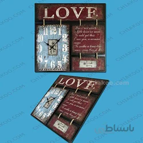 ساعت آنتیک مربعی طناب دار کد 5006E60