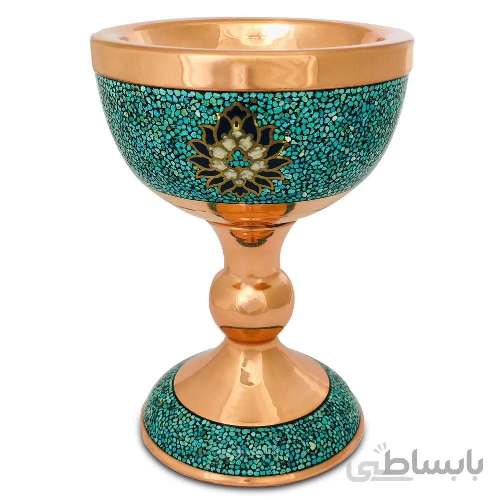 سنگاب فیروزه کوب مدل ترنج