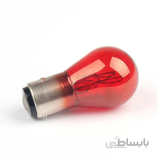 لامپ ۲ کنتاکت پایه PR21/5W مدل ۱۲۴۹۵ (قرمز) – فیلیپس (یک عدد)