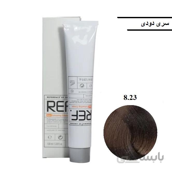 رنگ مو رف ۸٫۲۳ بلوند دودی چوبی روشن