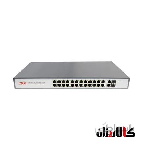 سوئیچ ۲۴ پورت POE مدل POE31024PFA