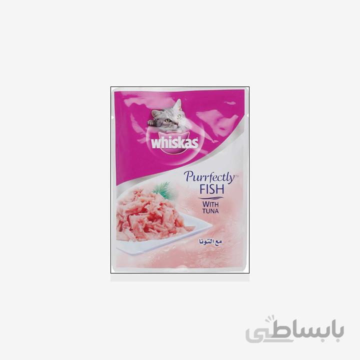 پوچ ویسکاس طعم ماهی تن و سالمون مرغ Purrfectly